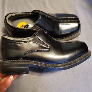 Toddler Boy Black Dress Shoe